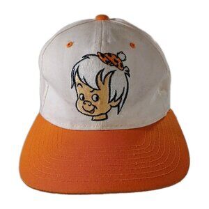 Vintage 1993 Bamm Bamm Hat Snapback American Needle Blockhead Flintstones
